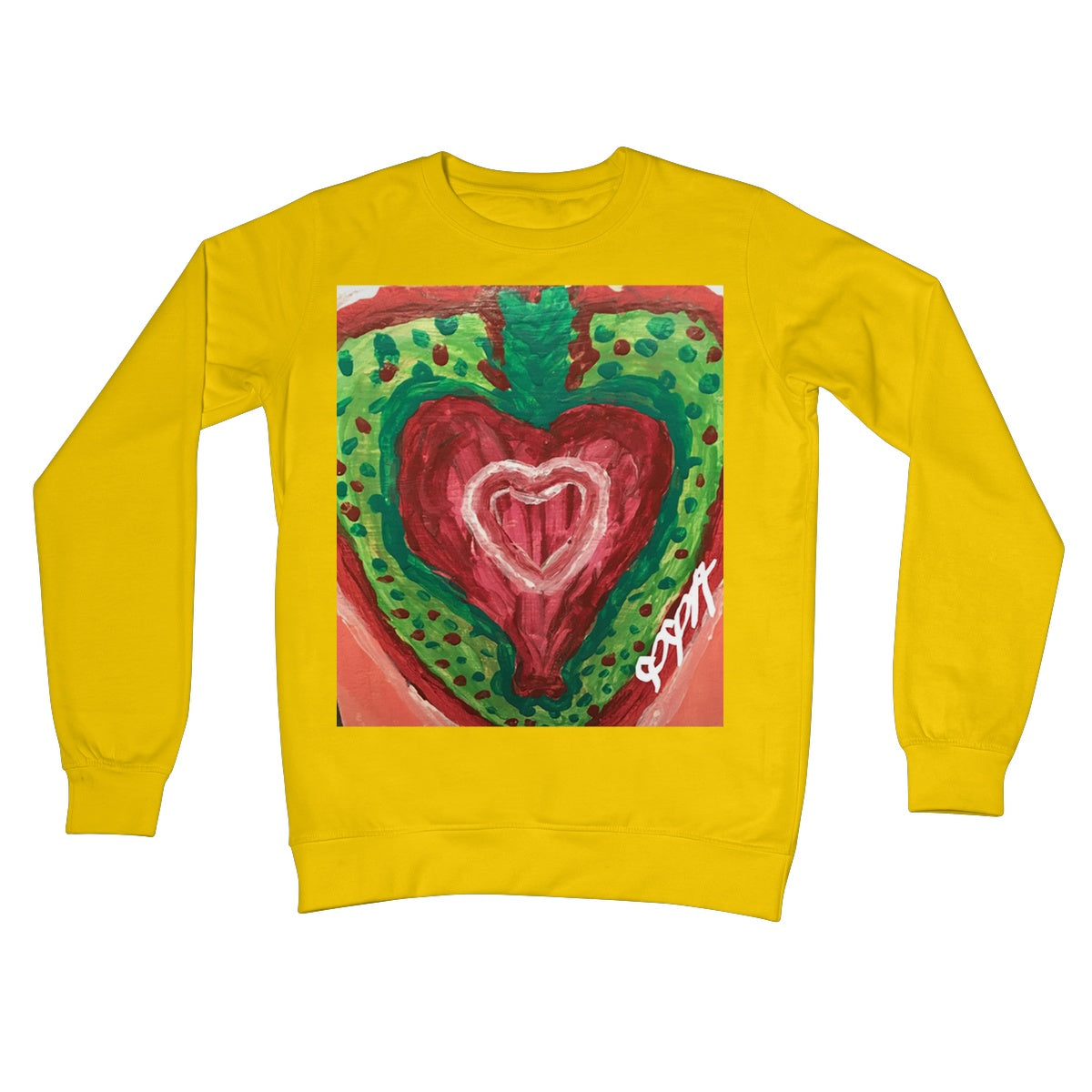 SACRED HEART OF THE SEED OF LIFE CREW NECK SWEATSHIRT