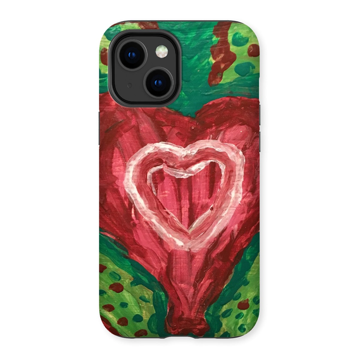 SACRED HEART OF THE SEED OF LIFE TOUGH PHONE CASE