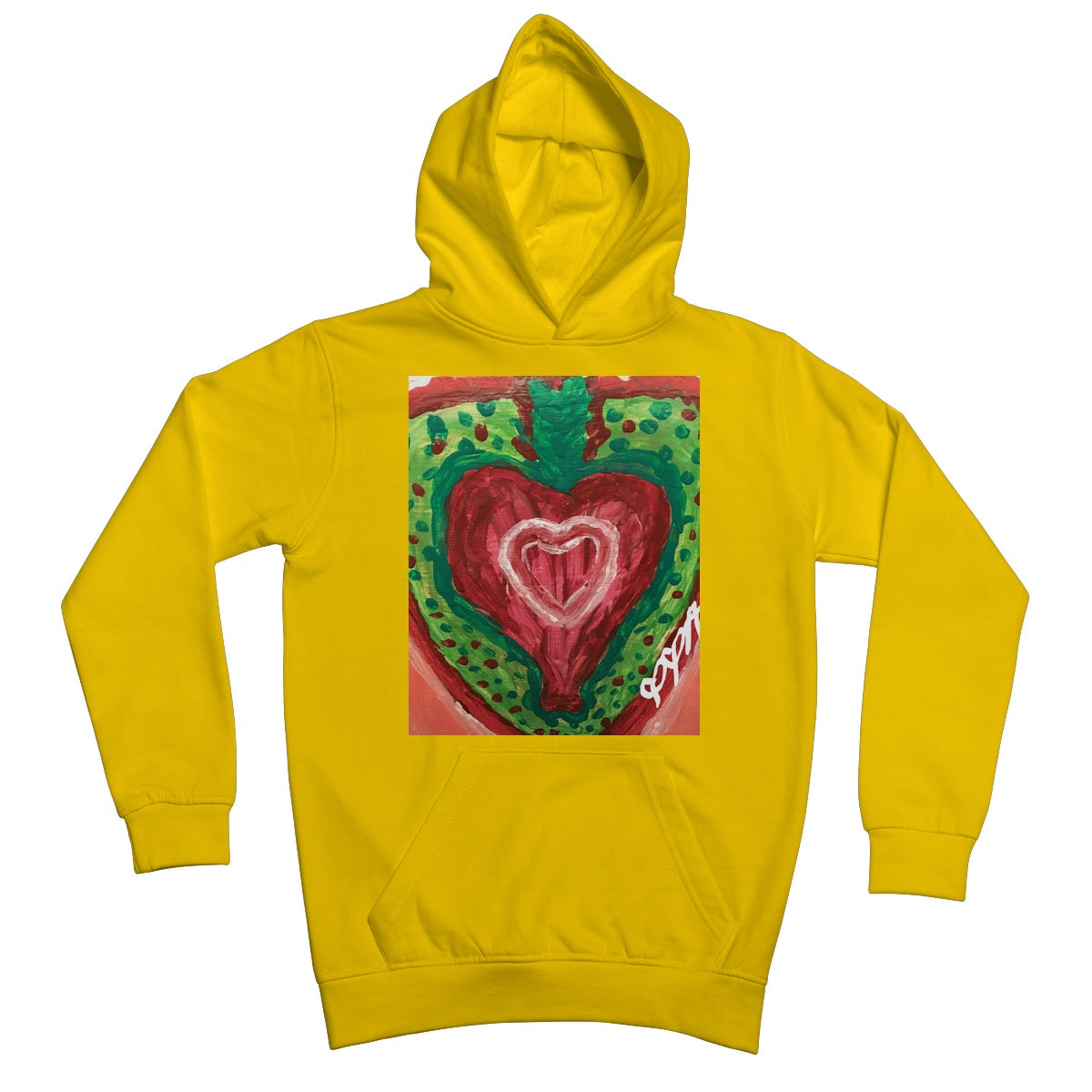 SACRED HEART OF THE SEED OF LIFE KIDS HOODIE