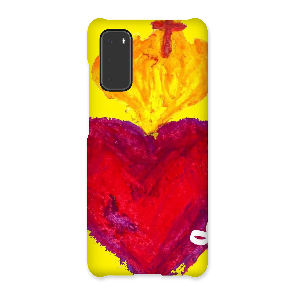 SACRED HEART ETERNAL LOVE SNAP PHONE CASE