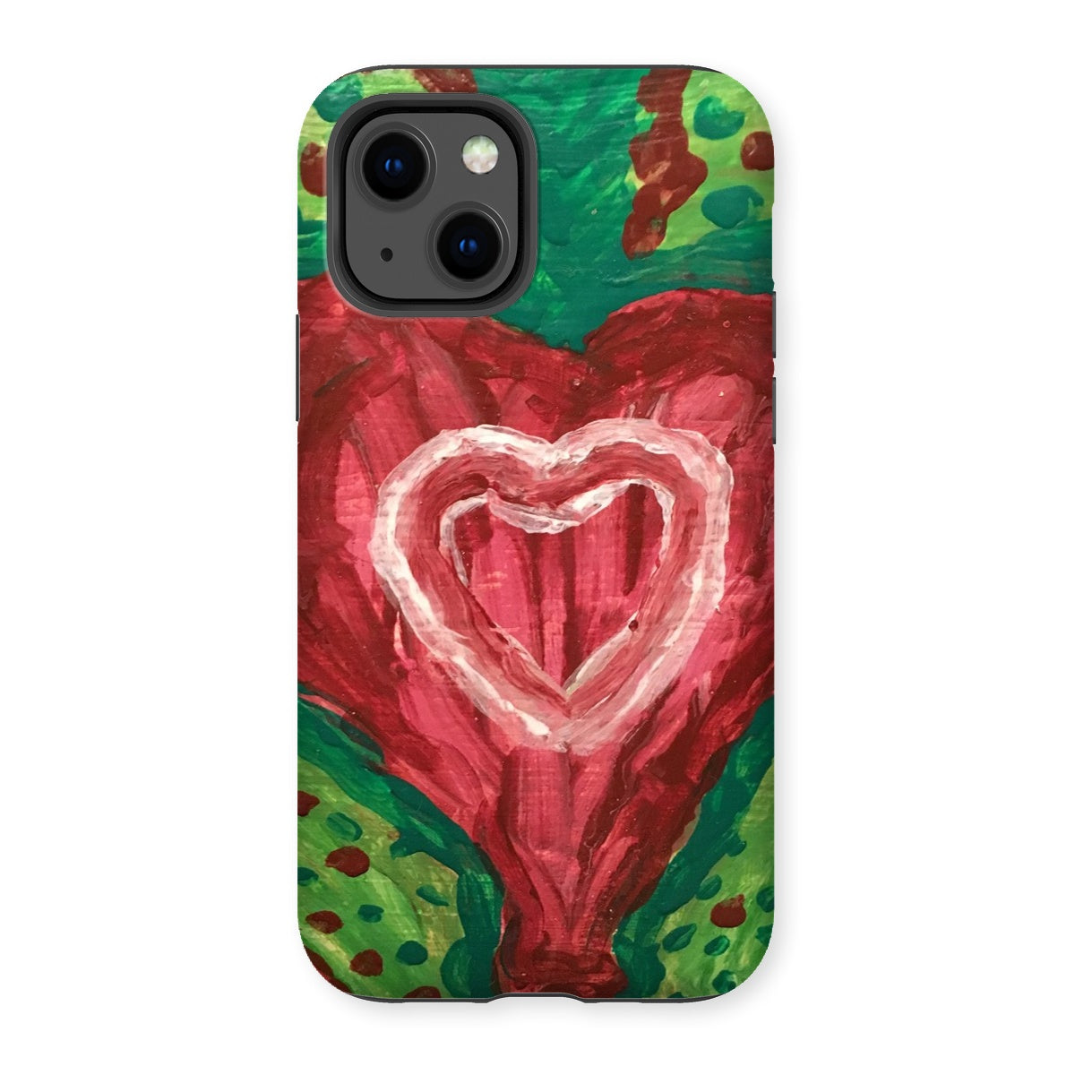 SACRED HEART OF THE SEED OF LIFE TOUGH PHONE CASE