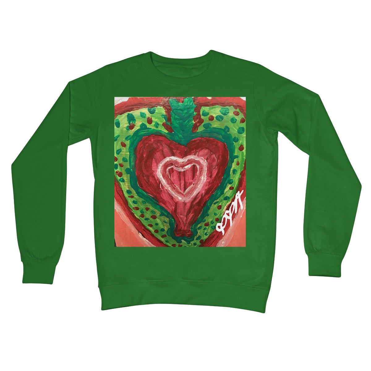 SACRED HEART OF THE SEED OF LIFE CREW NECK SWEATSHIRT