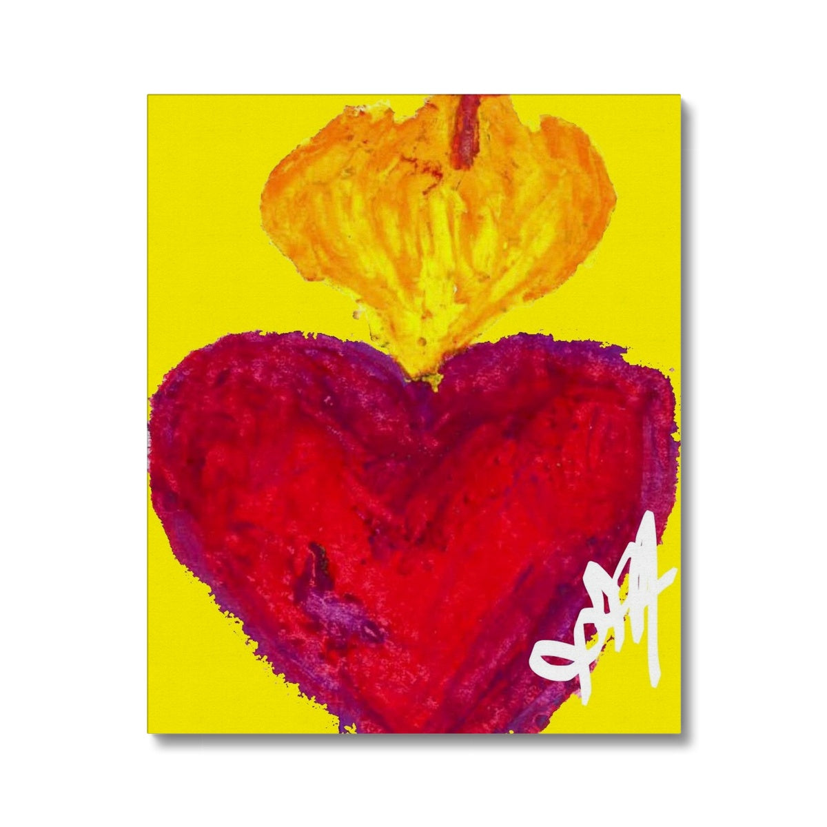 SACRED HEART ETERNAL LOVE CANVAS