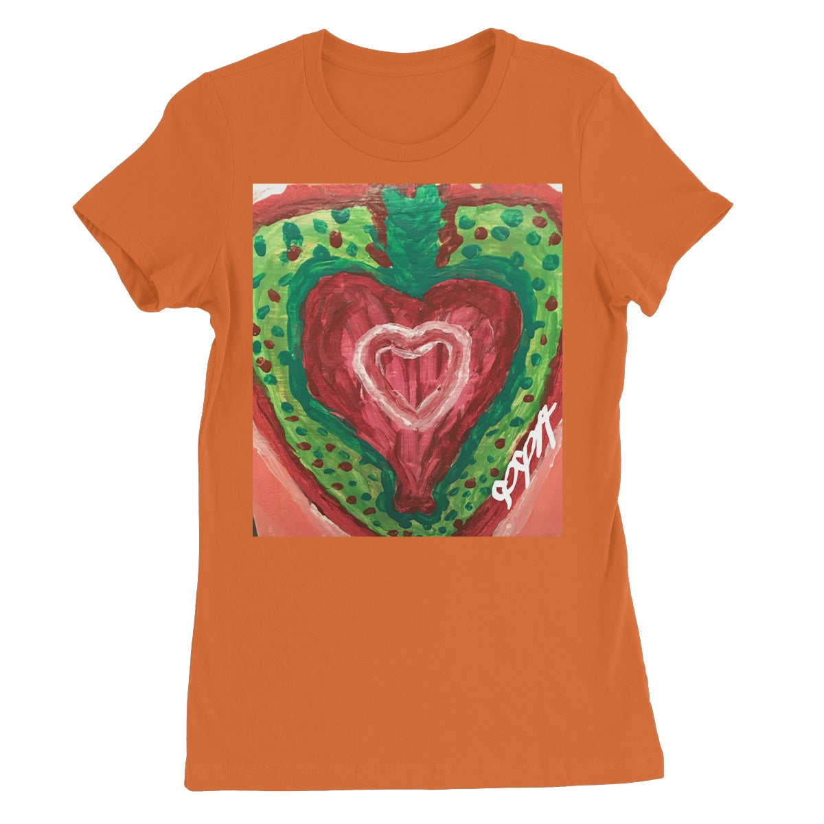 SACRED HEART OF THE SEED OF LIFE WOMEN'S FAVORITE T-SHIRT