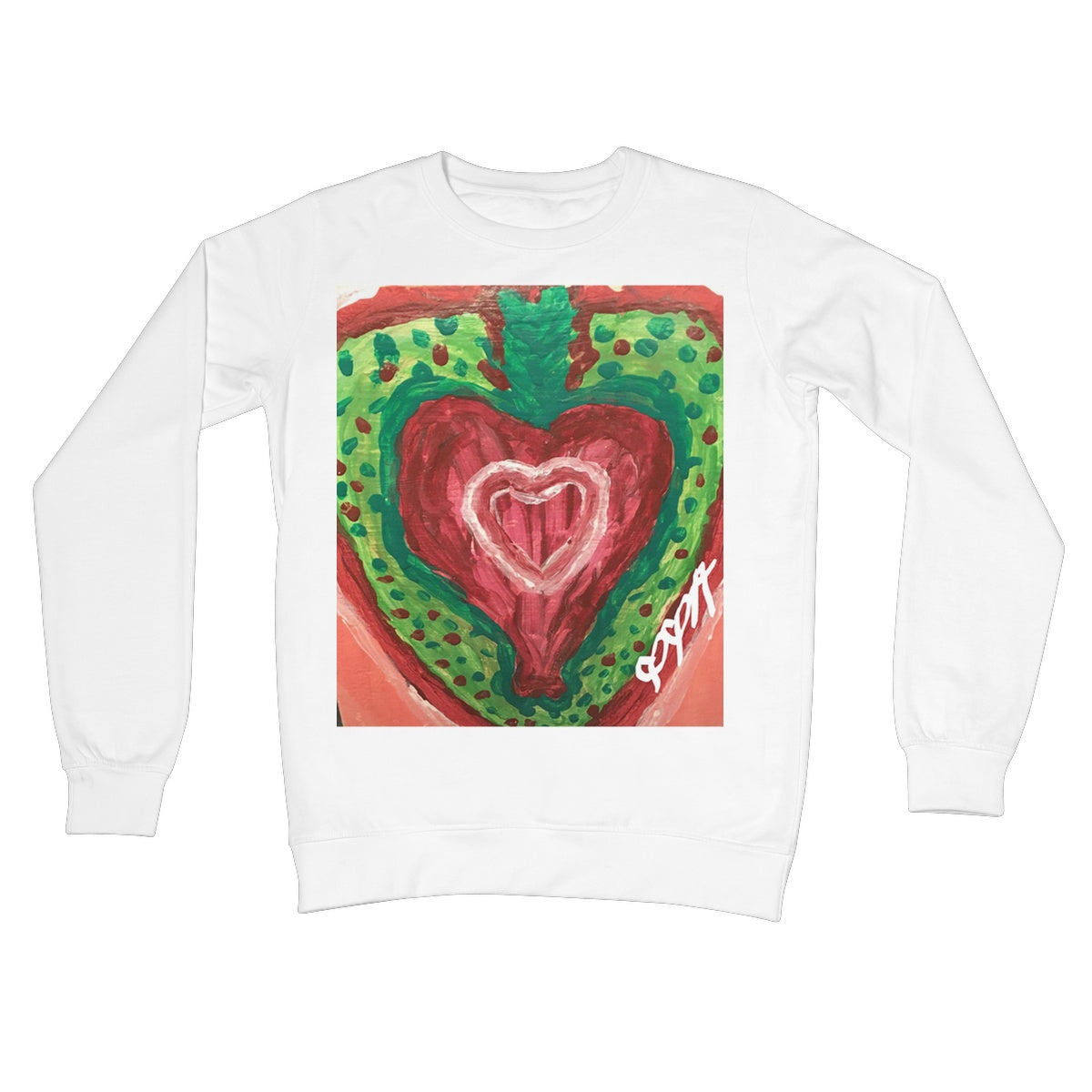 SACRED HEART OF THE SEED OF LIFE CREW NECK SWEATSHIRT