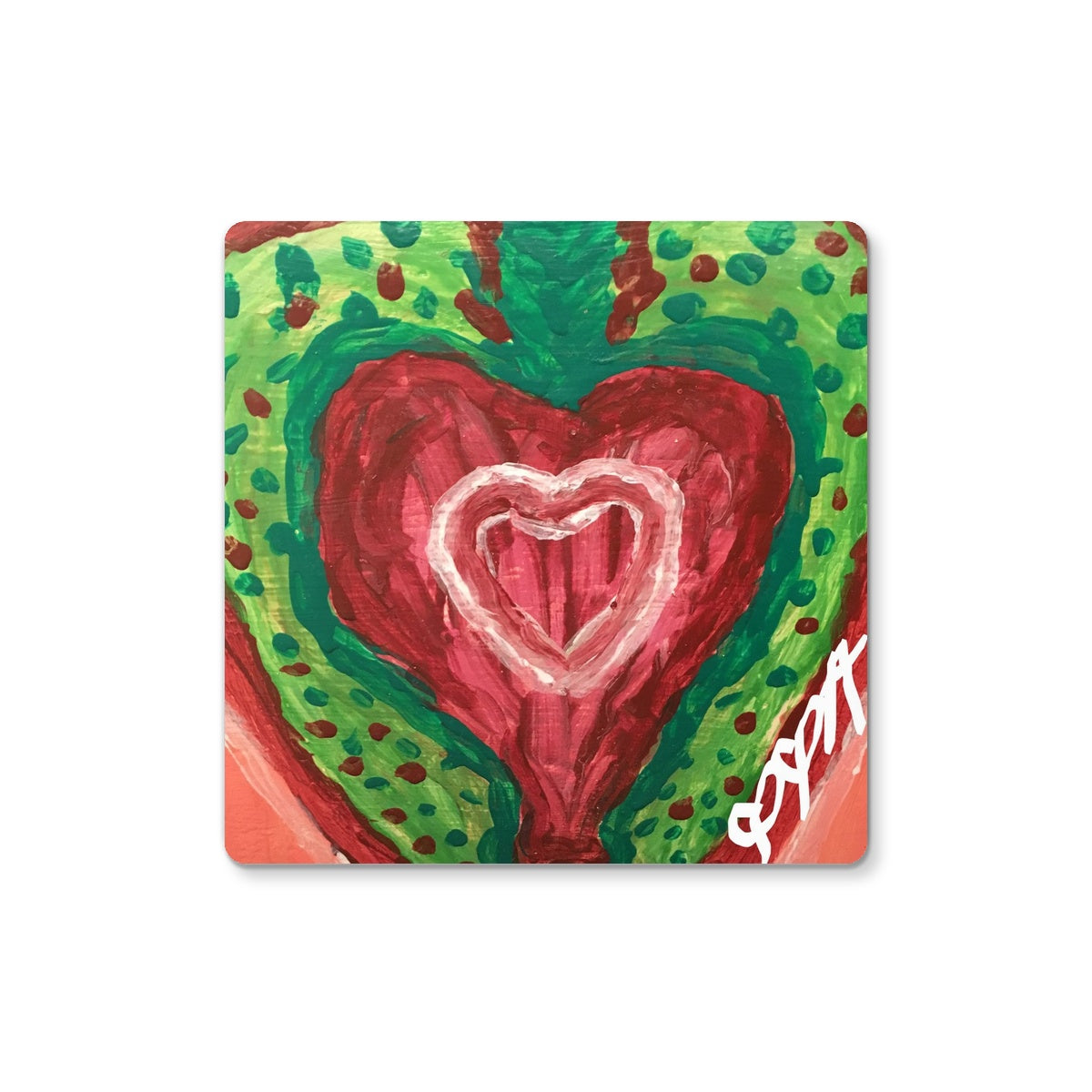 SACRED HEART OF THE SEED OF LIFE COASTER