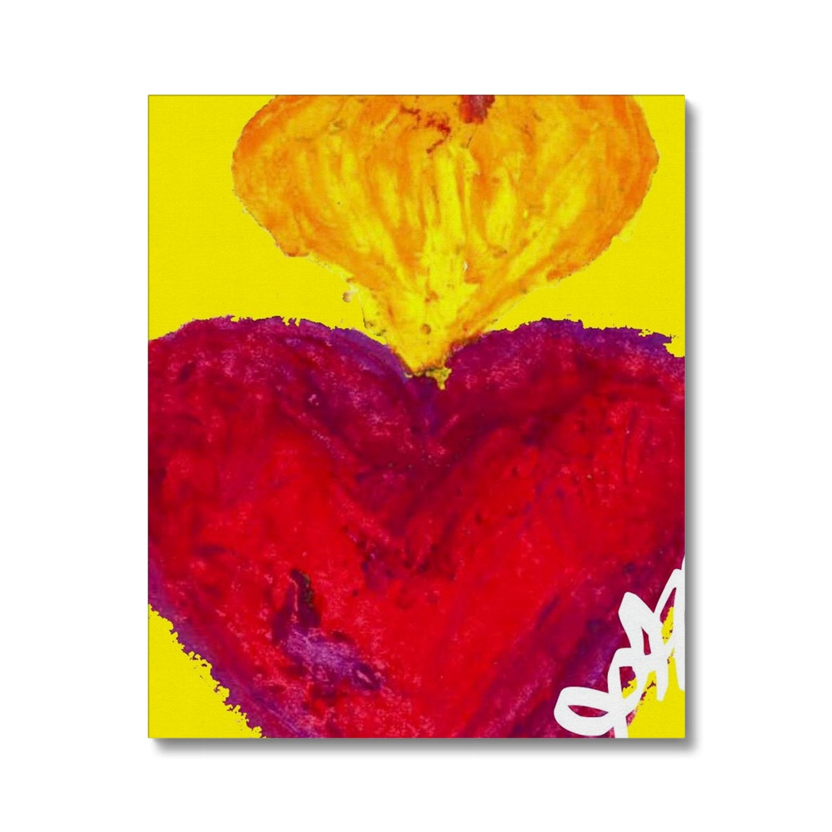 SACRED HEART ETERNAL LOVE CANVAS