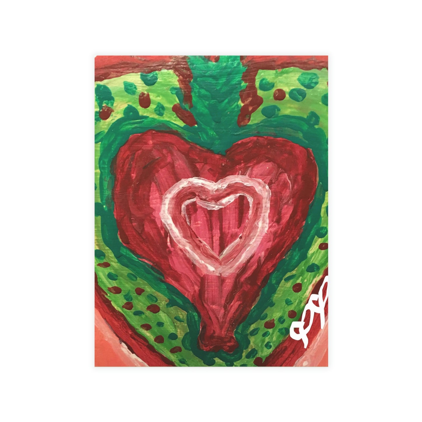 SACRED HEART OF THE SEED OF LIFE DAY CARDS (Greeting Card Bundles (10, 30, 50 pcs))