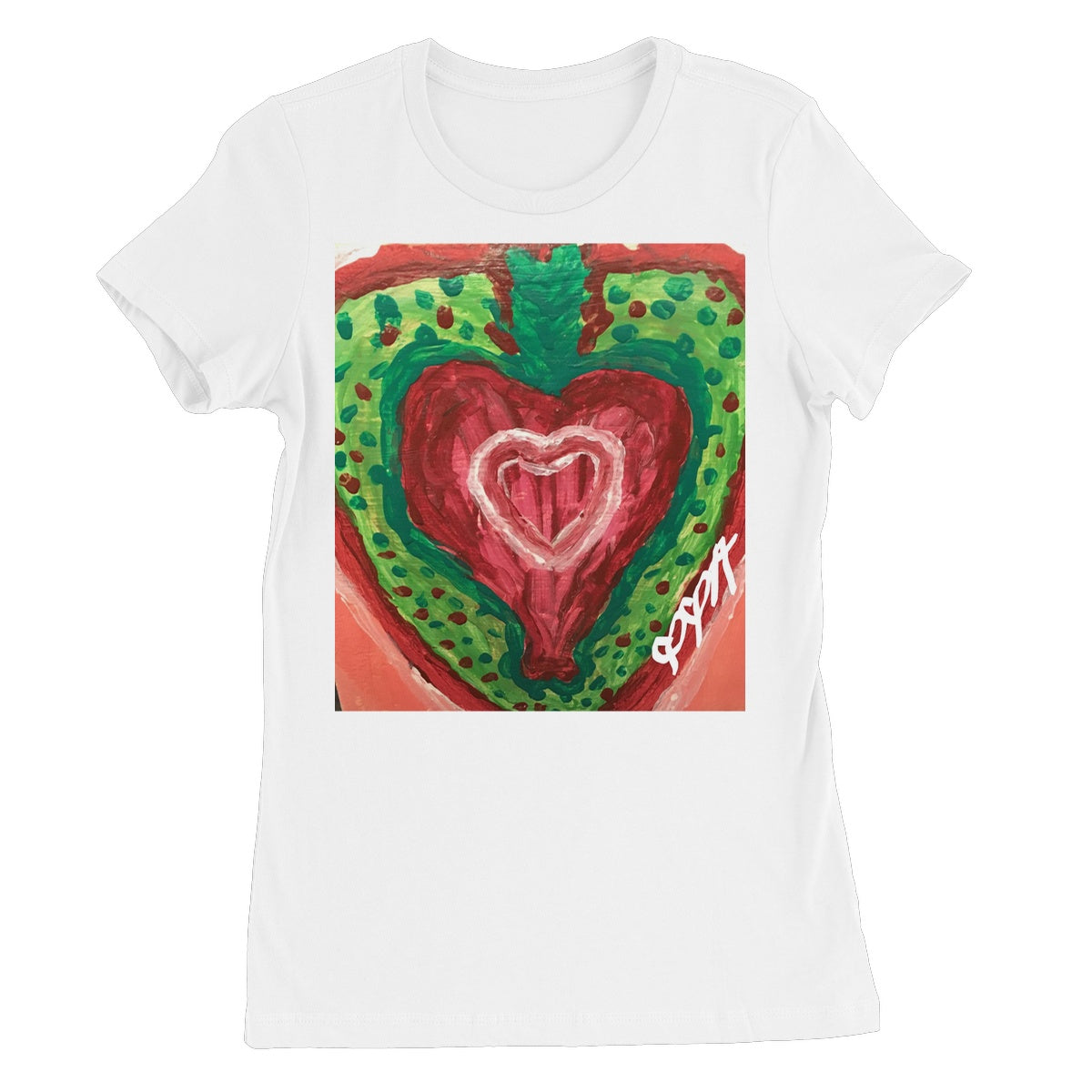 SACRED HEART OF THE SEED OF LIFE WOMEN'S FAVORITE T-SHIRT