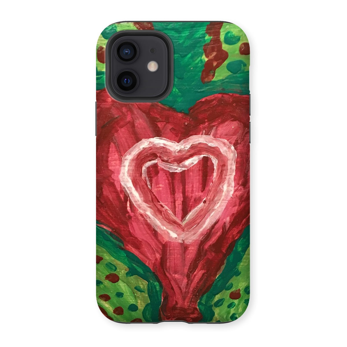 SACRED HEART OF THE SEED OF LIFE TOUGH PHONE CASE