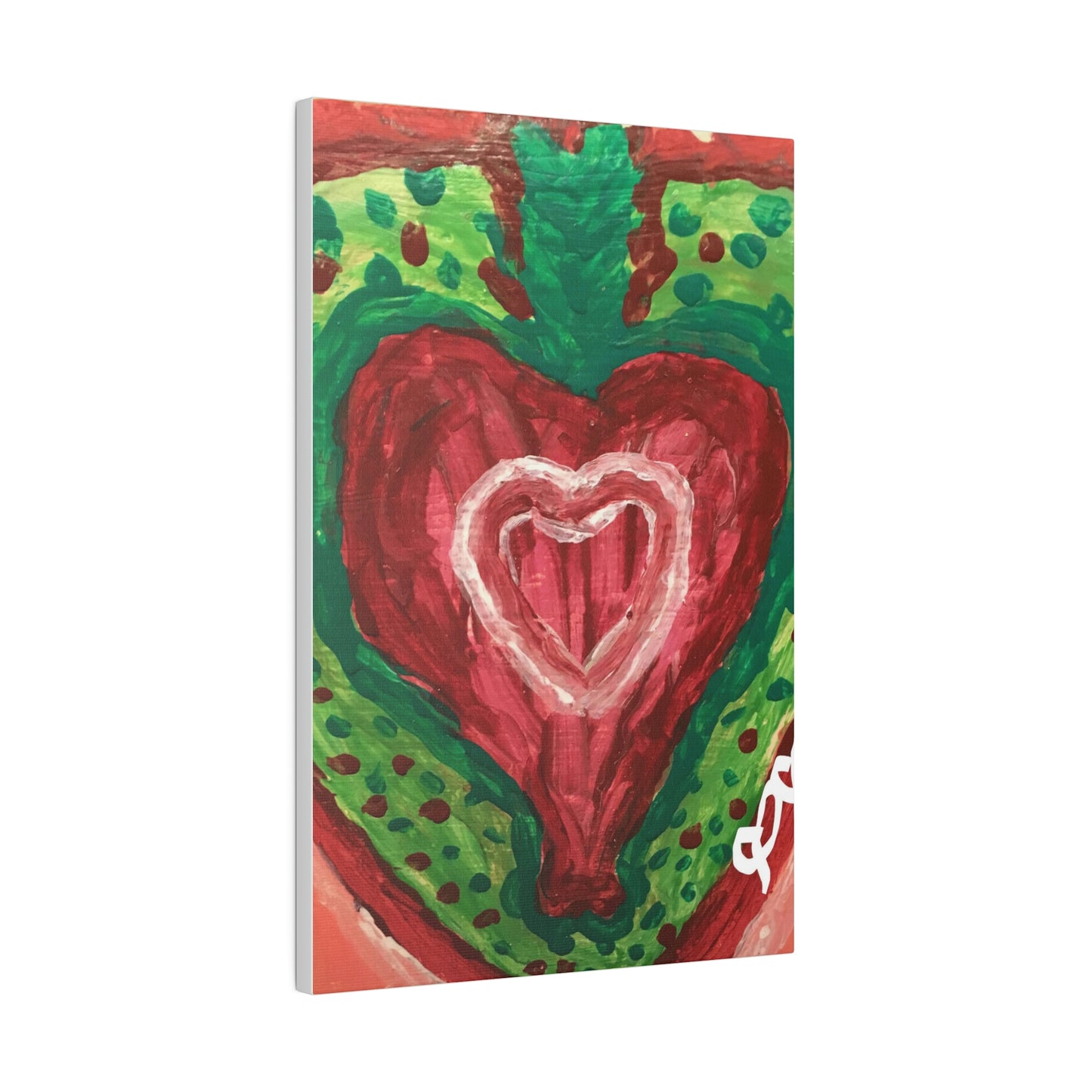 SACRED HEART OF THE SEED OF LIFE MATTE CANVAS (Stretched, 0.75")