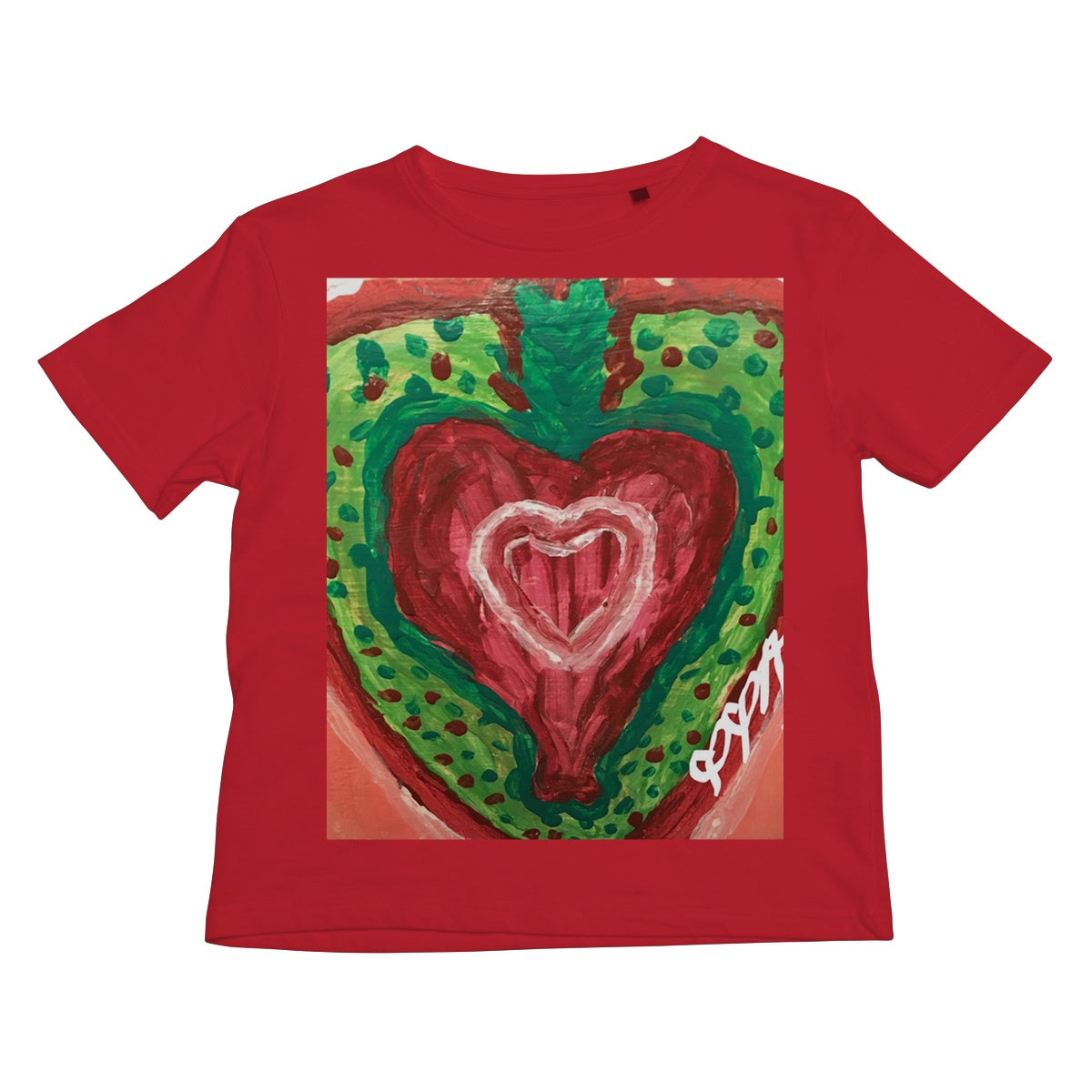 SACRED HEART OF THE SEED OF LIFE KIDS T-SHIRT