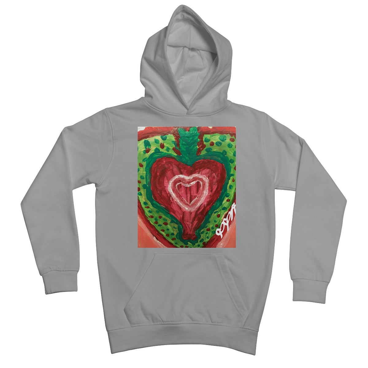 SACRED HEART OF THE SEED OF LIFE KIDS HOODIE