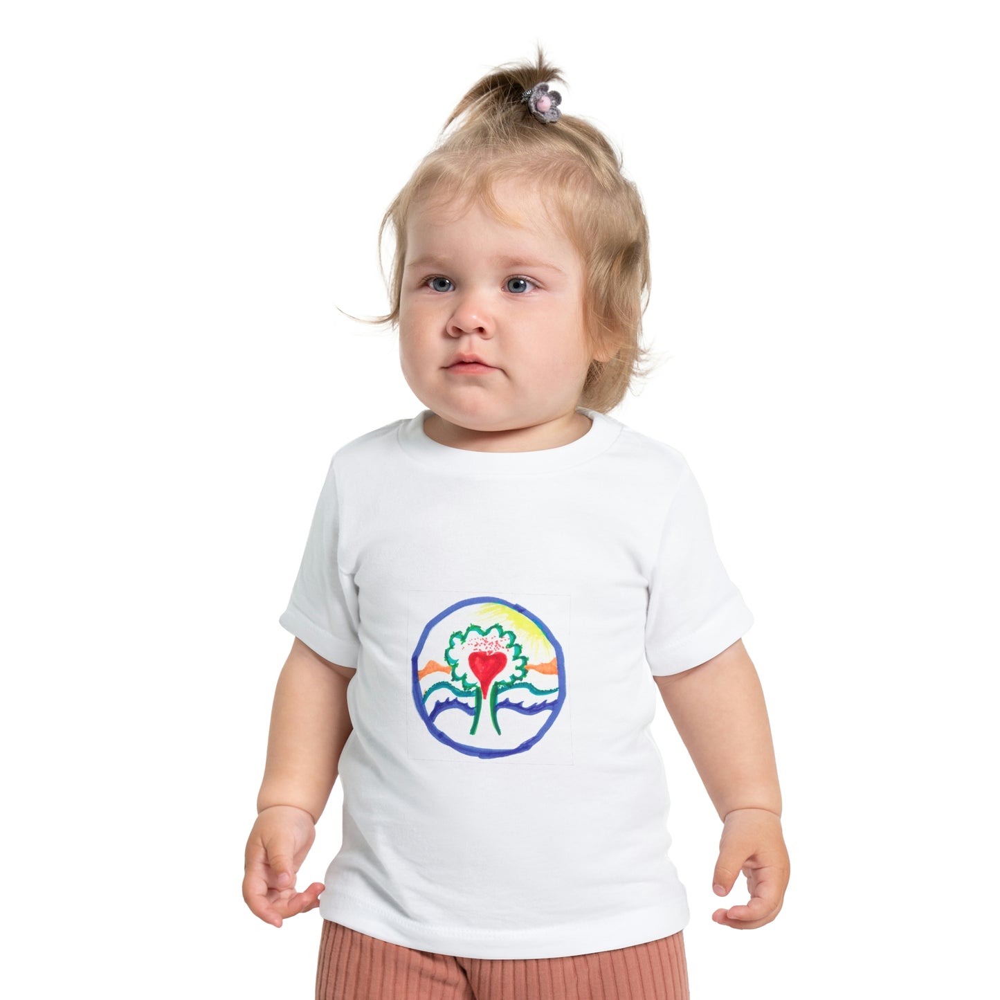 TREE OF LIFE SUNSHINE HEART BABY SHORT SLEEVE T-SHIRT