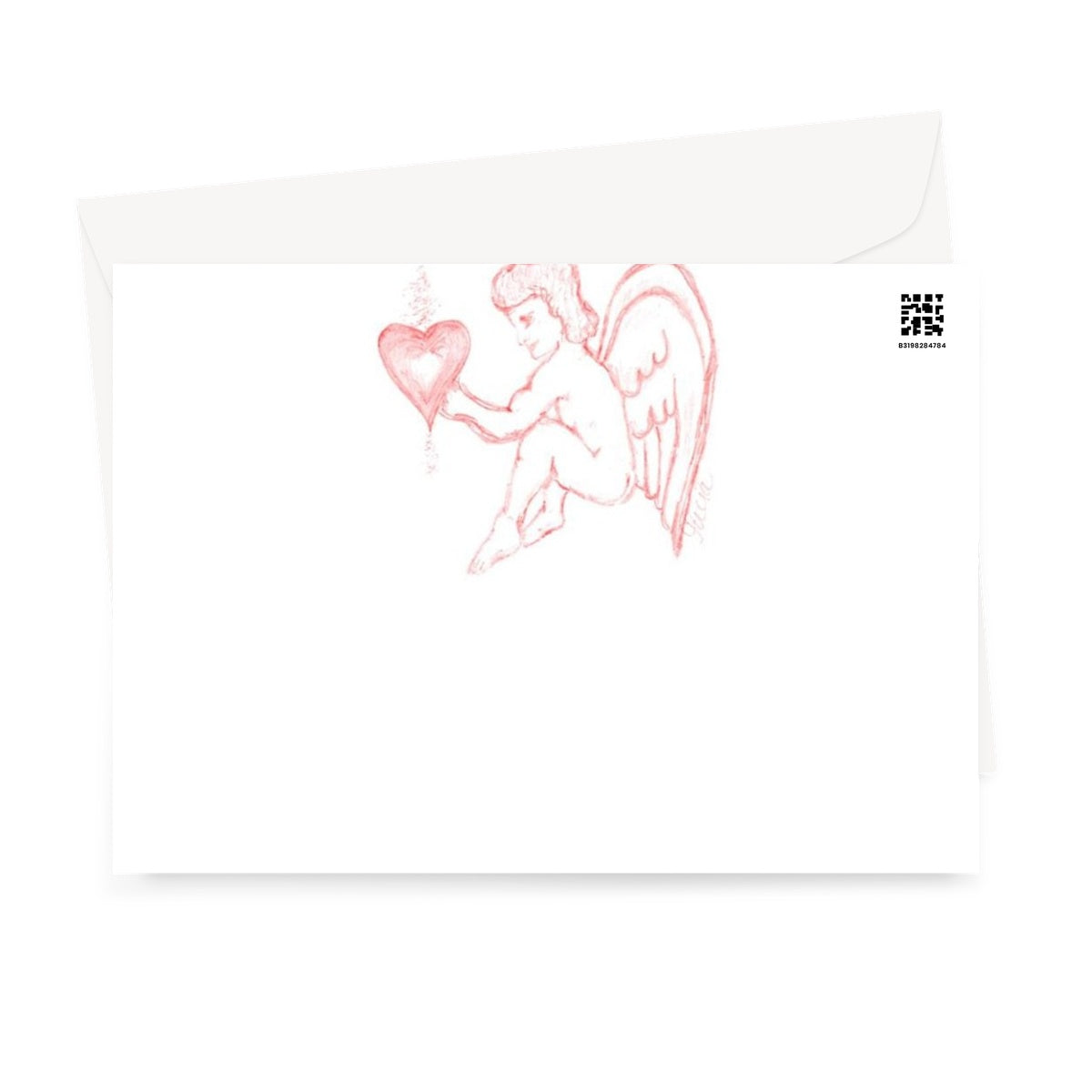 SACRED HEART ETERNAL LOVE GREETING CARD