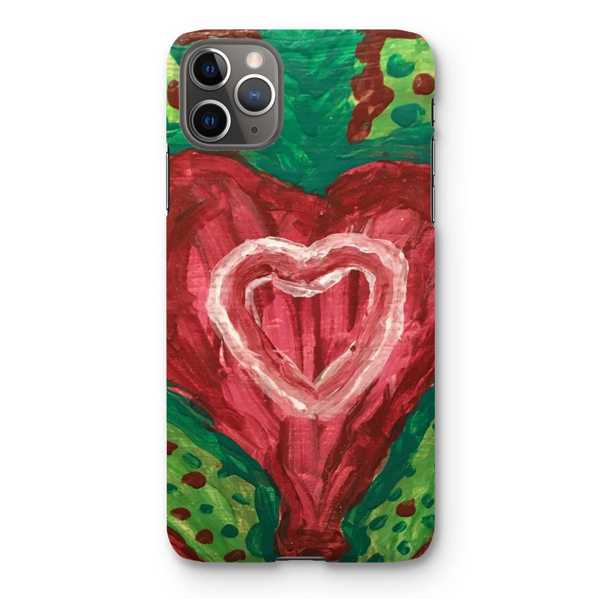 SACRED HEART OF THE SEED OF LIFE SNAP PHONE CASE