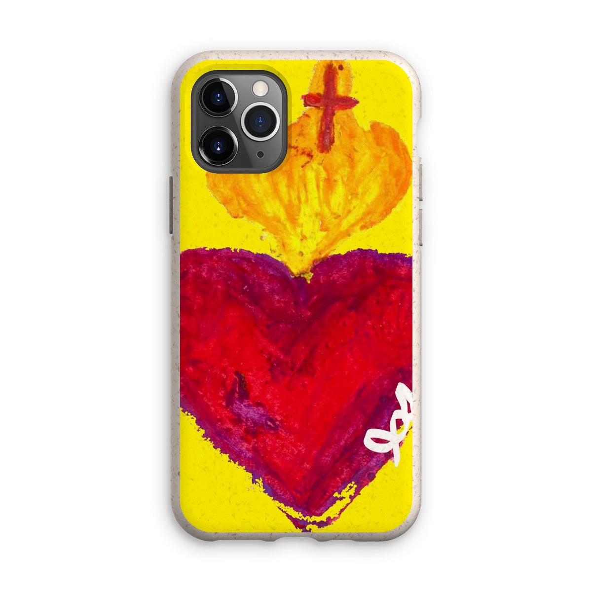 SACRED HEART ETERNAL LOVE ECO PHONE CASE