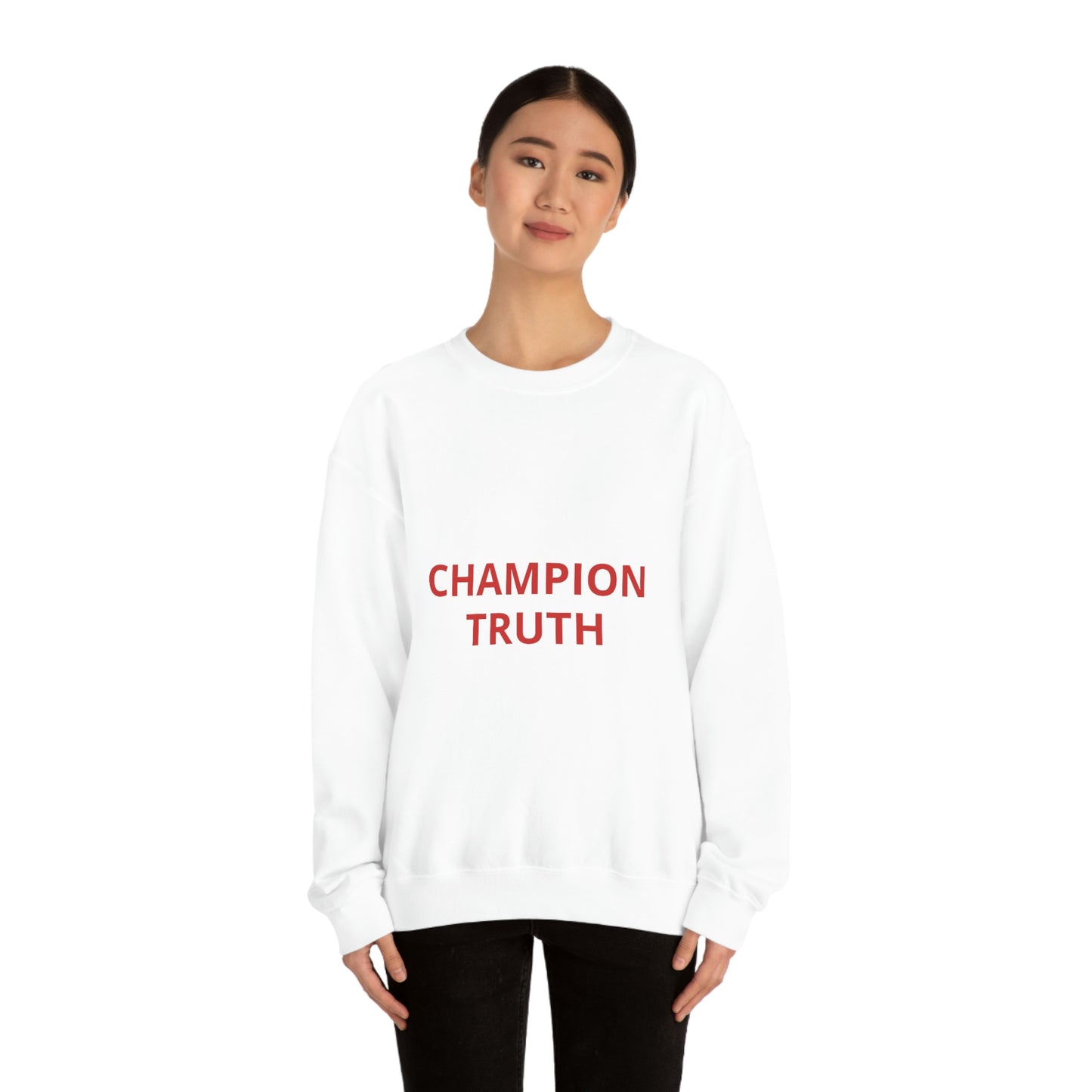 Unisex Heavy Blend™ Crewneck Sweatshirt CHAMPION OF TRUTH