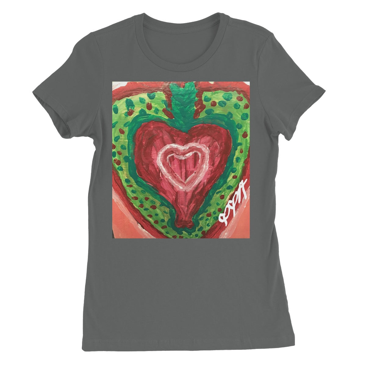 SACRED HEART OF THE SEED OF LIFE WOMEN'S FAVORITE T-SHIRT