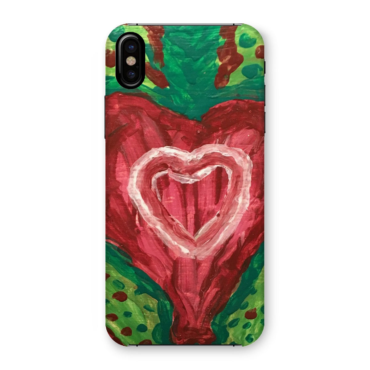 SACRED HEART OF THE SEED OF LIFE SNAP PHONE CASE