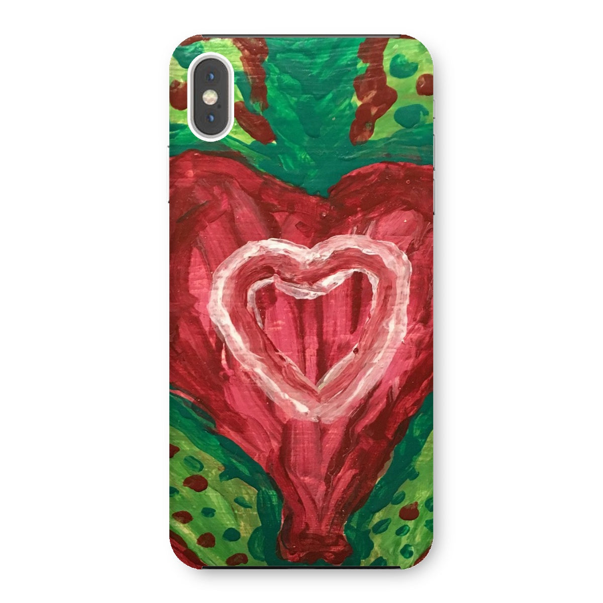 SACRED HEART OF THE SEED OF LIFE SNAP PHONE CASE